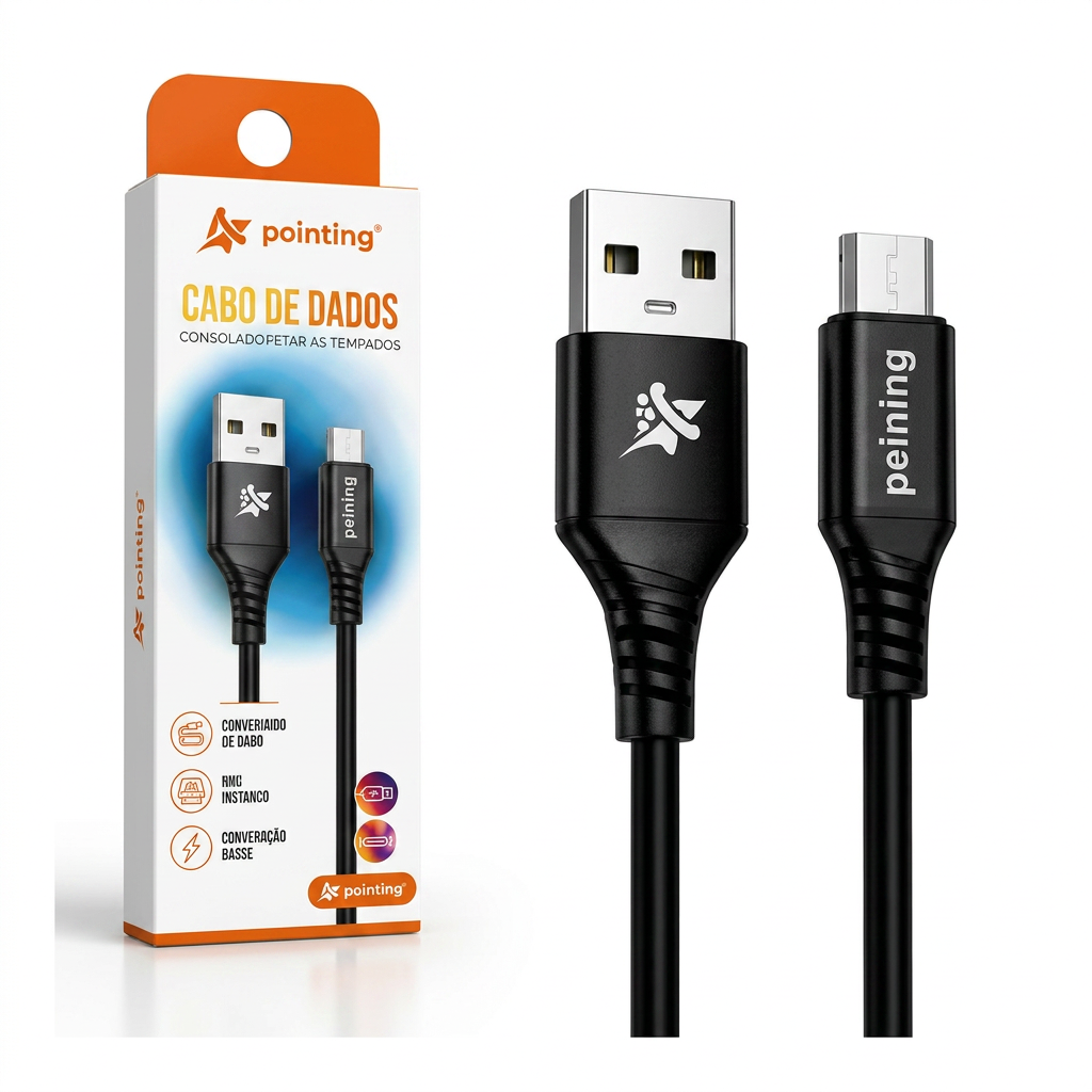 Cabo USB para entrada Tipo C